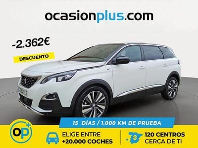 Blanco Usado 2020 Peugeot 5008 GT SUV | 20.490 € (Precio justo)