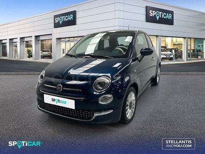 Usado Fiat 500 Dolcevita 70 CV (51 kW) 2022 Azul Berlina