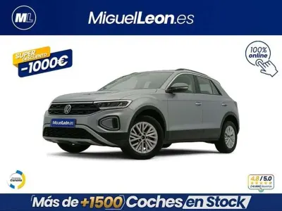 Usado VW T-Roc 110 CV (80 kW) 2022 Gris SUV