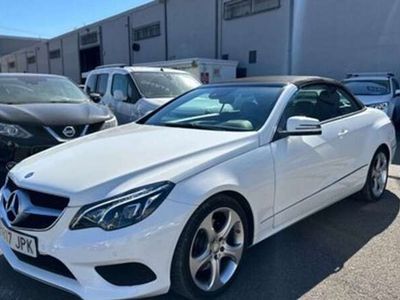 usado Mercedes E220 Cabrio 220d 9G-Tronic