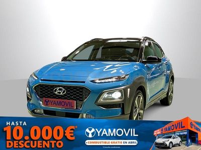 Usado Hyundai Kona Style 177 CV (130 kW) 2018 Azul SUV