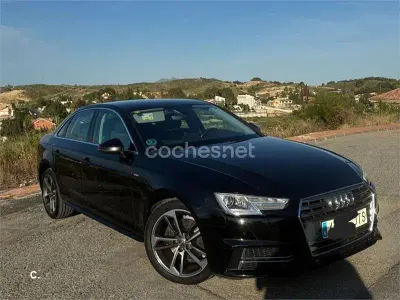 Begagnad Audi A4 Sport 150 HK (110 kW) 2016 Svart Sedan