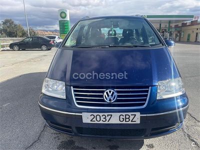 Usado VW Sharan Highline 140 CV (102 kW) 2008 Azul Monovolumen