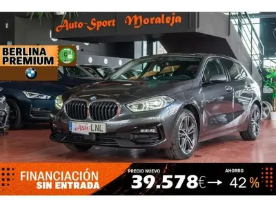 Usado BMW 116 Shadowline 116 CV (85 kW) 2021 Gris Utilitario