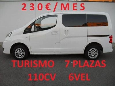 Begagnad Nissan Evalia 110 HK (80 kW) 2014 Vit Minibuss