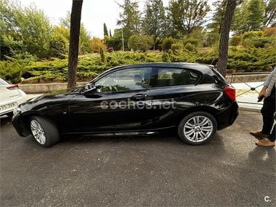 Usado BMW 116 116 CV (85 kW) 2017 Negro Utilitario