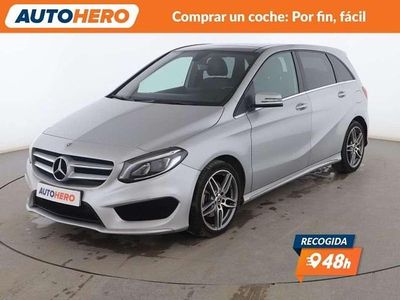 Usado Mercedes B200 AMG line 135 CV (99 kW) 2017 Gris Monovolumen