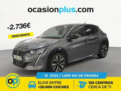 Usado Peugeot 208 GT 100 CV (73 kW) 2022 Gris / plata Utilitario