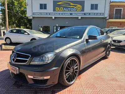 Usado Mercedes C63 AMG AMG 517 CV (380 kW) 2012 Negro Coupe