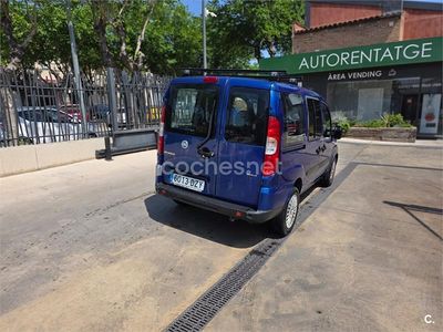 Usado Fiat Doblò Dynamic 105 CV (77 kW) 2009 Azul Monovolumen