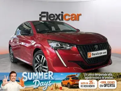 Usado Peugeot 208 Allure 100 CV (73 kW) 2023 Granate Utilitario
