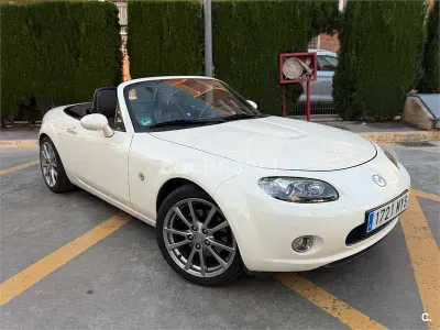 Usado Mazda MX5 Active 160 CV (117 kW) 2009 Blanco Descapotable