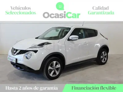 Käytetty Nissan Juke Acenta 112 HP (82 kW) 2019 Valkoinen Katumaasturi
