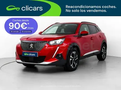Usado Peugeot 2008 Allure 130 CV (95 kW) 2021 Rojo SUV