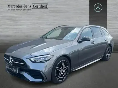 Usado Mercedes C200 163 CV (119 kW) 2024 Gris Familiar