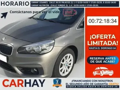 Usado BMW 218 136 CV (100 kW) 2015 Gris Monovolumen