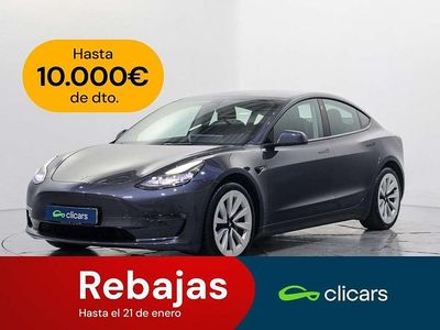 Plateado Usado 2021 Tesla Model 3 Berlina | 24.990 € (Precio justo)