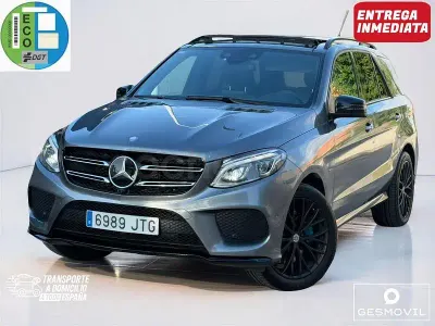 Usado Mercedes GLE500 442 CV (325 kW) 2016 Gris / plata SUV