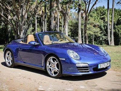 Azul Usado 2006 Porsche 911 Carrera 4 Cabriolet Descapotable | 49.500 €