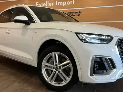 Usado Audi Q5 S-Line 204 CV (150 kW) 2022 Blanco SUV