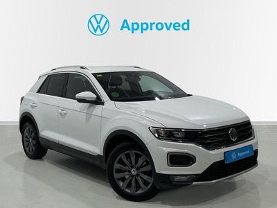 Usado VW T-Roc Sportline 150 CV (110 kW) 2018 Blanco SUV