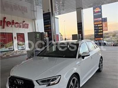 Usado Audi A3 S-Line 110 CV (80 kW) 2017 Blanco Berlina