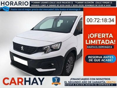 Usado Peugeot Rifter Active 101 CV (74 kW) 2023 Blanco Monovolumen