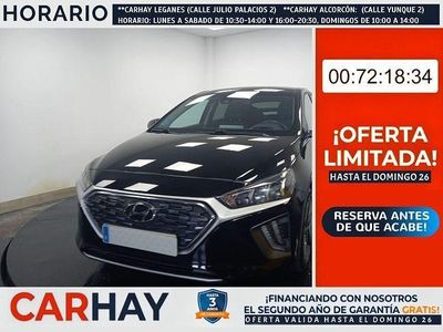 Usado Hyundai Ioniq 141 CV (103 kW) 2022 Negro Utilitario
