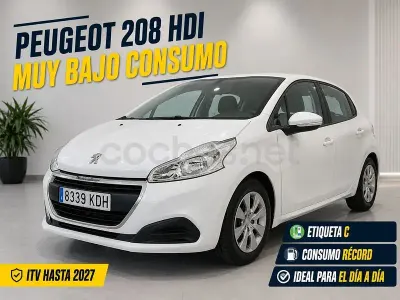 Używany Peugeot 208 Business-Line 75 KM (55 kW) 2017 Biały Hatchback