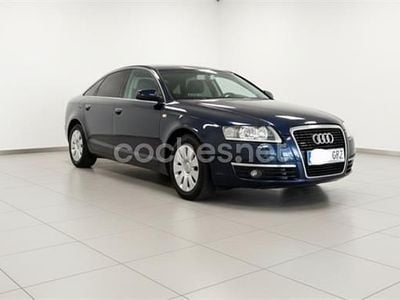 Usado Audi A6 140 CV (102 kW) 2006 Azul Berlina