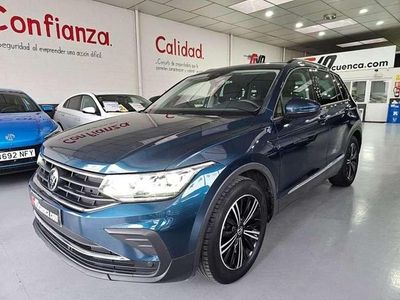Azul Usado 2021 VW Tiguan Life SUV | 25.900 € (Buen precio)