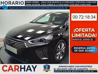 Usado Hyundai Ioniq 141 CV (103 kW) 2019 Negro Utilitario