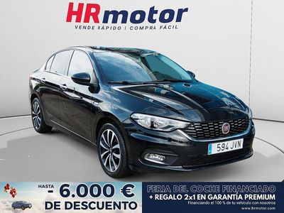 Negro Usado 2016 Fiat Tipo Lounge Berlina | 9590 € (Precio justo)