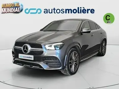 Usado Mercedes GLE400 330 CV (242 kW) 2021 Gris Coupe