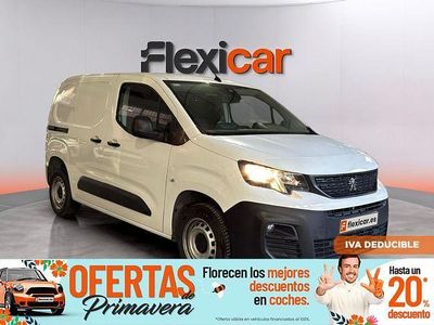 Usado Peugeot Partner 102 CV (75 kW) 2022 Blanco Monovolumen