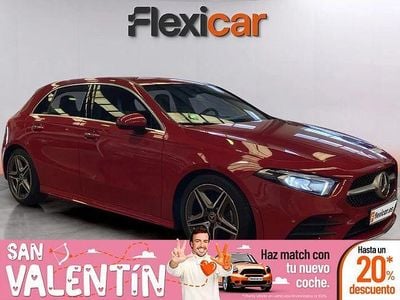 Usado Mercedes A180 AMG 116 CV (85 kW) 2019 Rojo Berlina