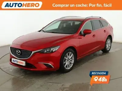 Käytetty Mazda 6 Style+ 145 HP (106 kW) 2017 Punainen Farmari