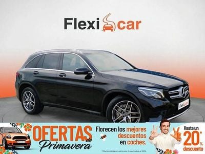 Usado Mercedes GLC220 170 CV (125 kW) 2019 Negro