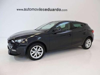 Usado Seat Leon 150 CV (110 kW) 2022 Negro Berlina