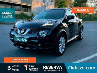 Usado Nissan Juke Acenta 114 CV (83 kW) 2015 Negro SUV