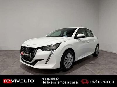 Usado Peugeot 208 Active 99 CV (72 kW) 2021 Blanco Utilitario