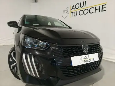Usado Peugeot 208 Style 101 CV (74 kW) 2024 Negro Utilitario