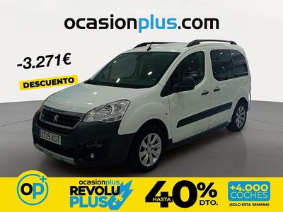 Usado Peugeot Partner 100 CV (73 kW) 2018 Blanco Monovolumen