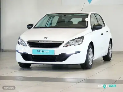 Usado Peugeot 308 Access 100 CV (73 kW) 2017 Blanco Berlina