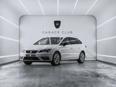 Usado Seat Leon ST Style Plus 125 CV (91 kW) 2017 Blanco Familiar