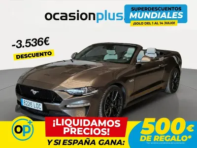 Usado Ford Mustang GT Convertible 450 CV (330 kW) 2019 Gris Descapotable
