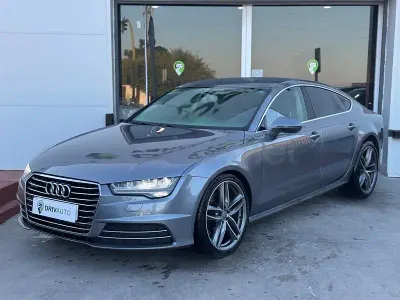 Usado Audi A7 Sportback S-Line 218 CV (160 kW) 2016 Gris / plata Utilitario
