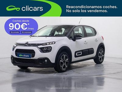Usado Citroën C3 Feel 102 CV (75 kW) 2021 Blanco Utilitario