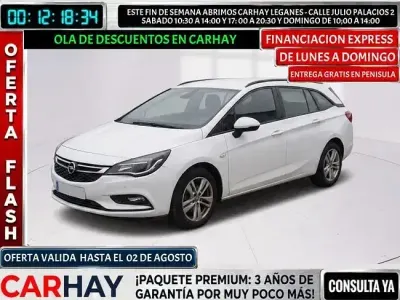 Usado Opel Astra Selective 110 CV (80 kW) 2019 Blanco Familiar