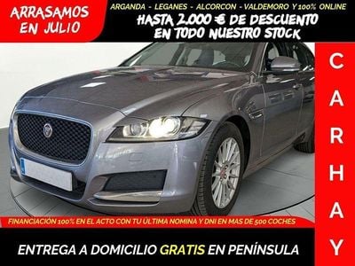 Usado Jaguar XF Sportbrake Prestige 180 CV (132 kW) 2019 Gris Familiar